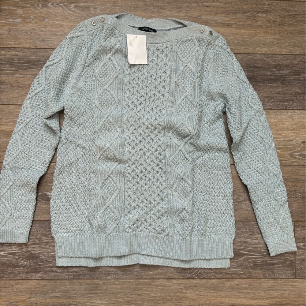 NWT Land’s End Sweater Size M